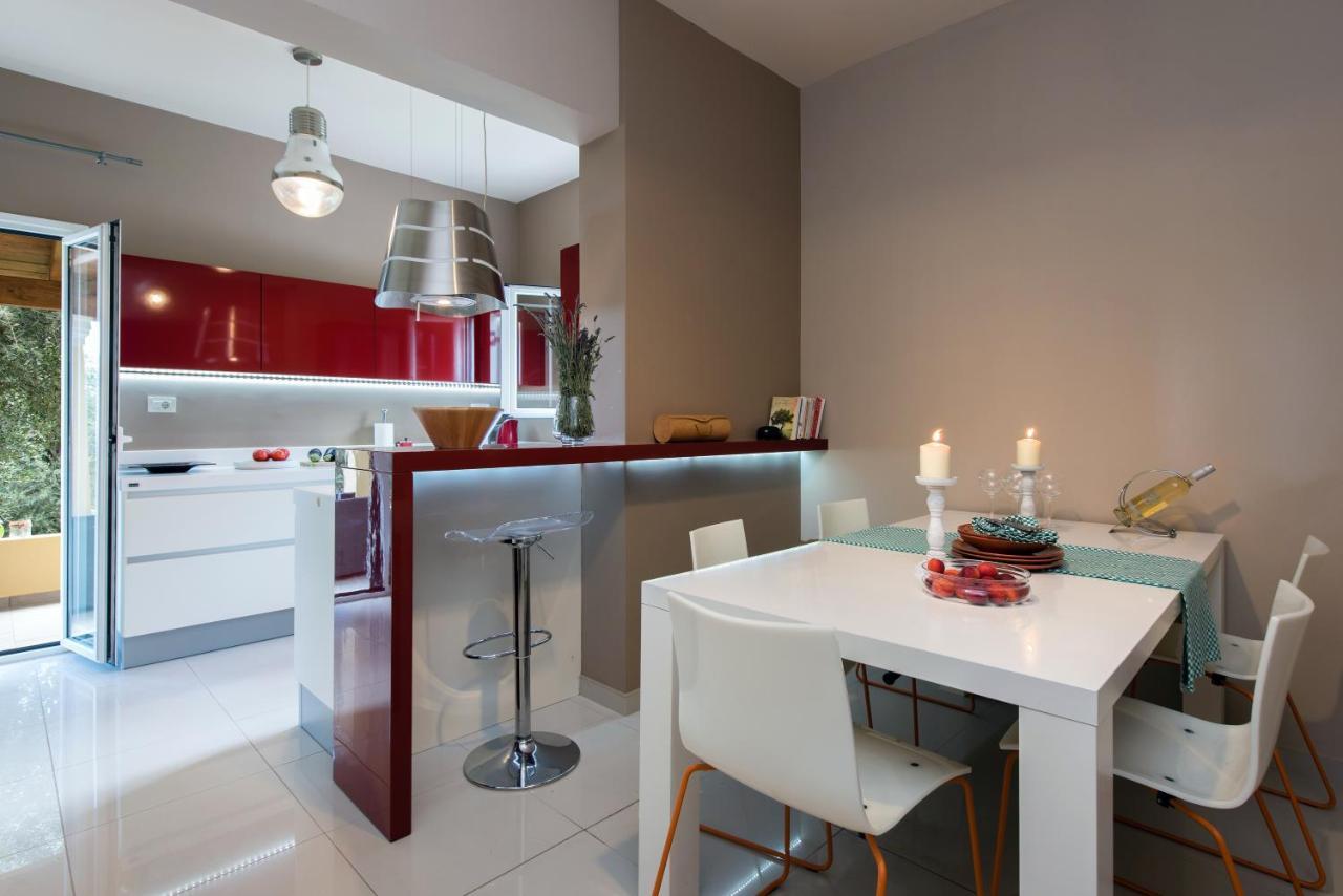 Terra Rossa By Konnect, Views To Ionian Sea Villa Spartylas Buitenkant foto