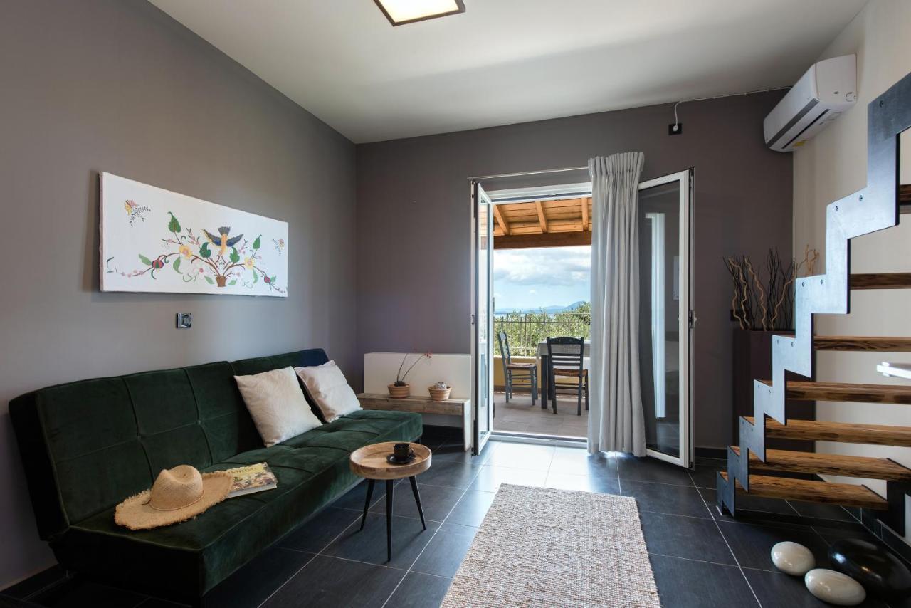 Terra Rossa By Konnect, Views To Ionian Sea Villa Spartylas Buitenkant foto