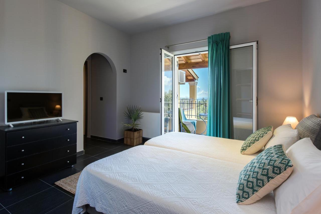 Terra Rossa By Konnect, Views To Ionian Sea Villa Spartylas Buitenkant foto
